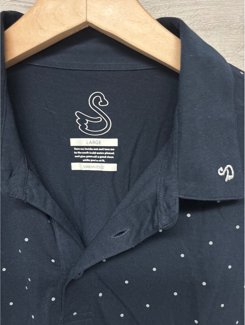 * | Swannies | polo. Size L. - Picture 2 of 4